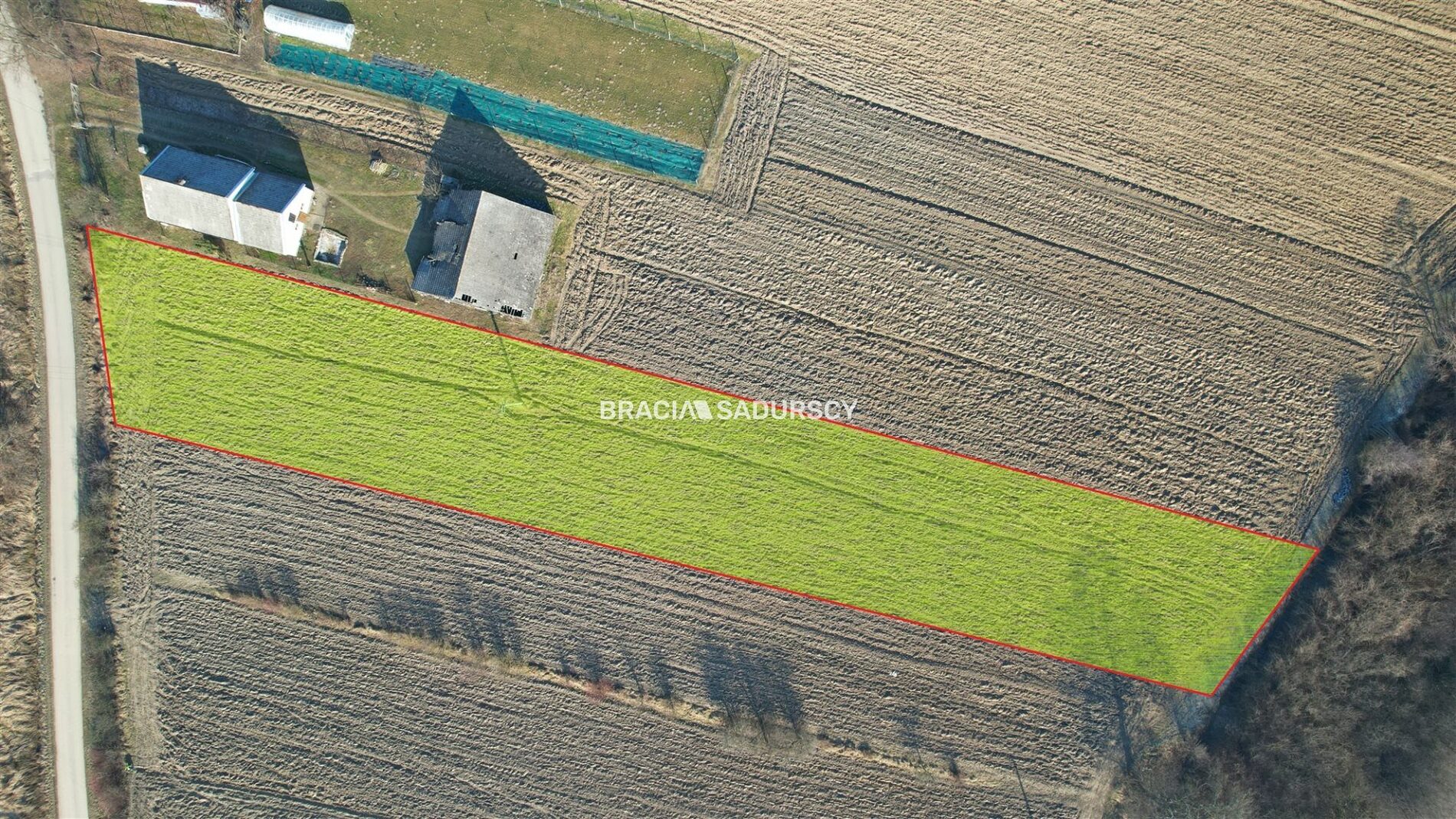 Działka na sprzedaż Szczurowa Popędzyna Popędzyna