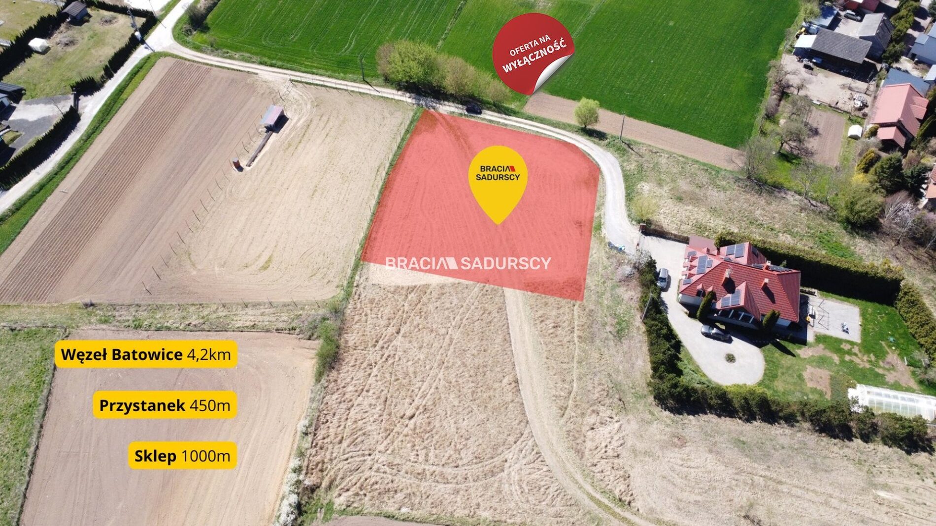 Działka na sprzedaż Michałowice (gw) Książniczki 