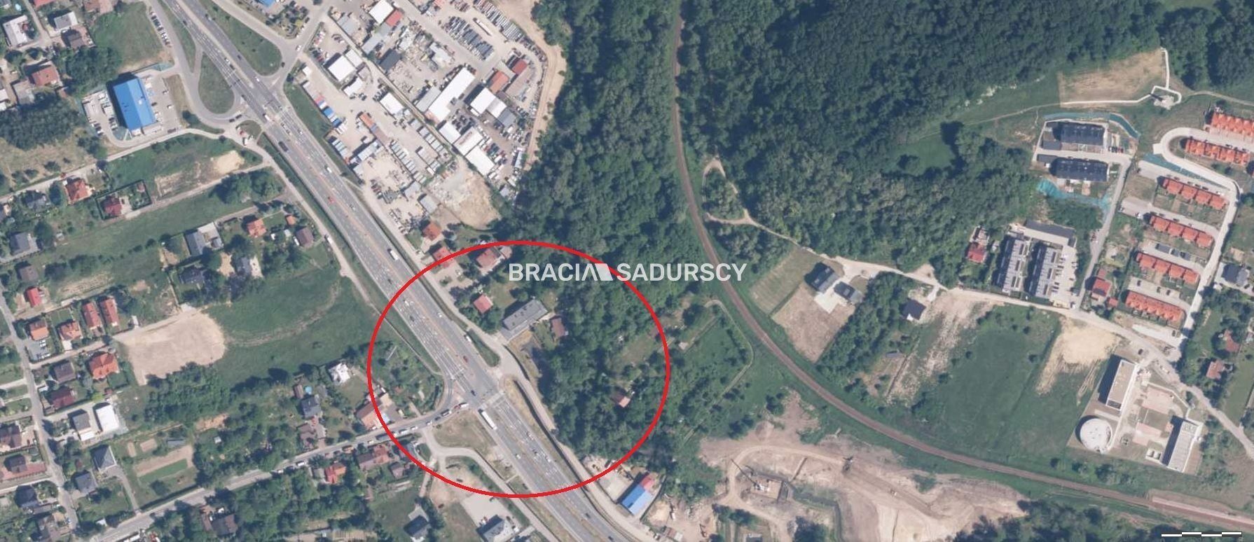 Działka na sprzedaż Kraków Bieżanów-Prokocim, Rżąka Wielicka