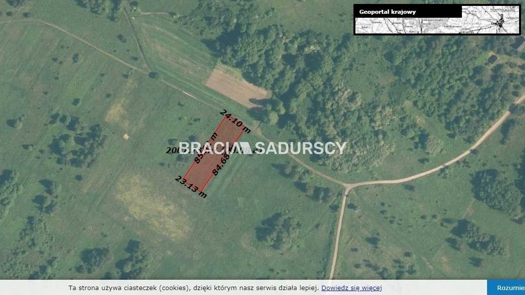 Działka na sprzedaż Krzeszowice (gw) Rudno 