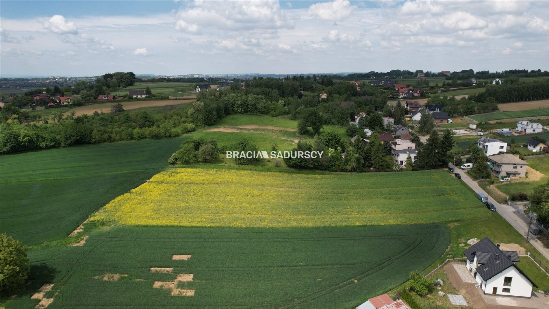 Działka na sprzedaż Kraków Wzgórza Krzesławickie, Łuczanowice Braci Polskich