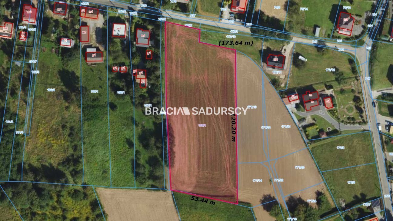 Działka na sprzedaż Kraków Wzgórza Krzesławickie, Łuczanowice Braci Polskich