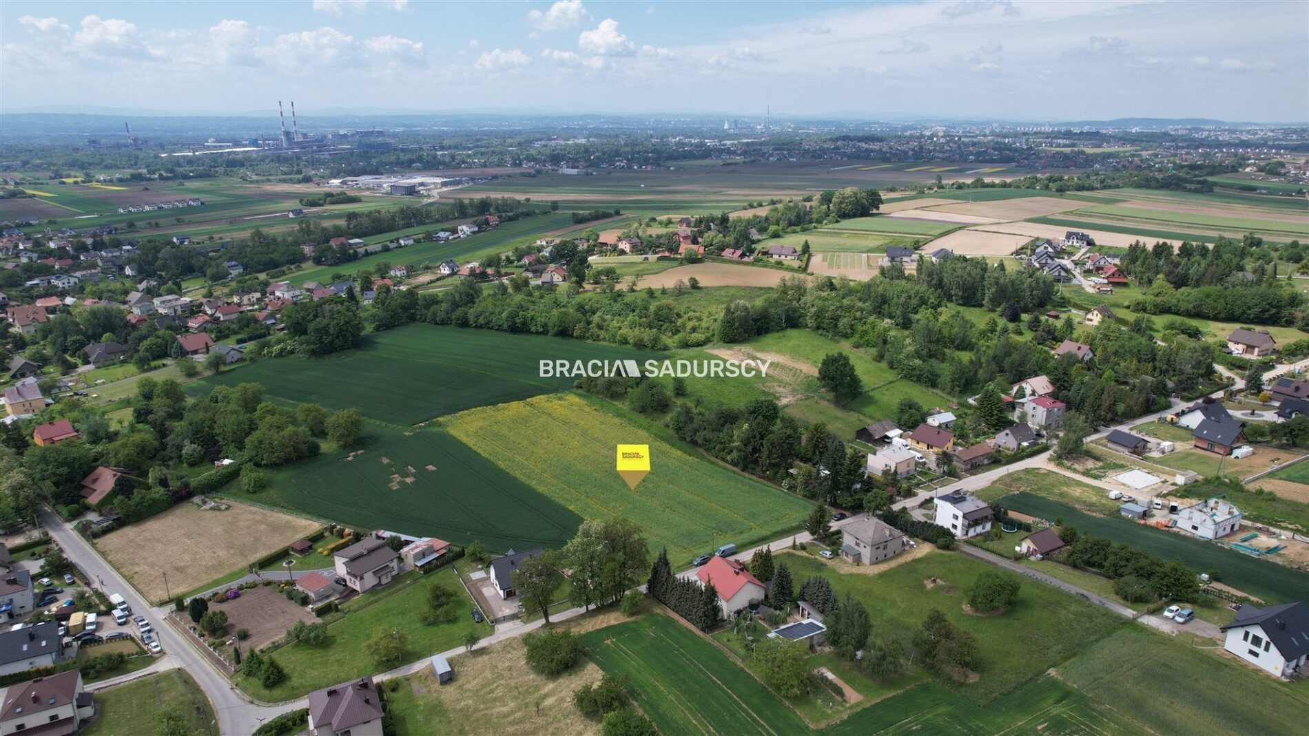Działka na sprzedaż Kraków Wzgórza Krzesławickie, Łuczanowice Braci Polskich