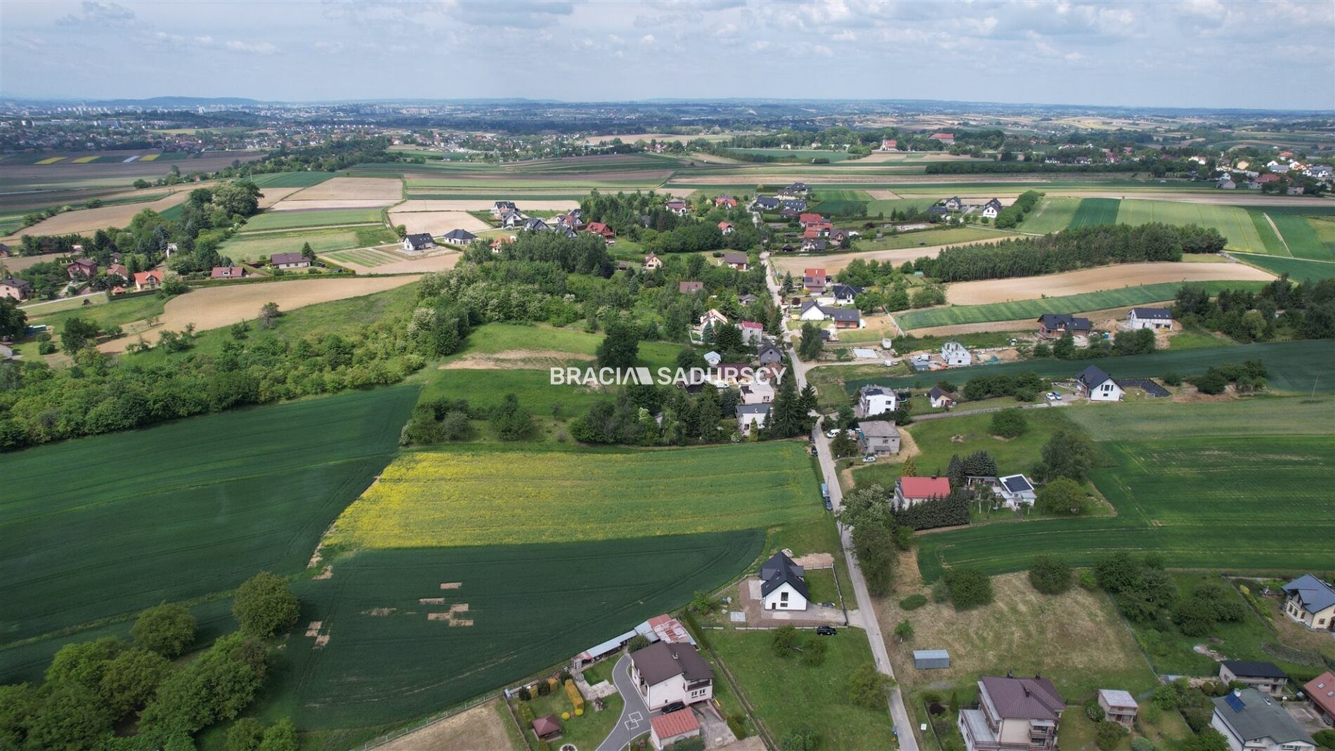 Działka na sprzedaż Kraków Wzgórza Krzesławickie, Łuczanowice Braci Polskich