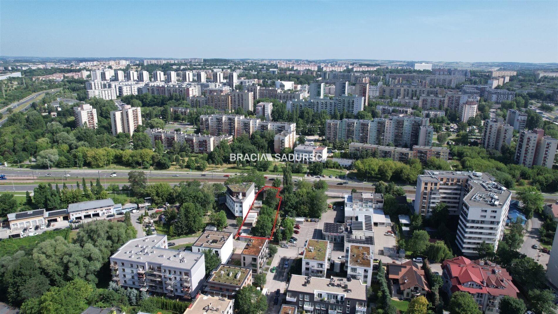 Działka na sprzedaż Kraków  Jana Pawła II
