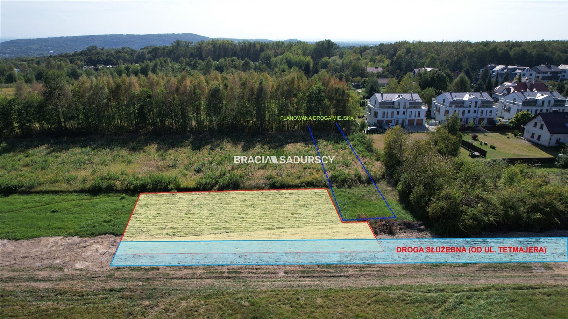 Działka na sprzedaż Kraków Bronowice Tetmajera