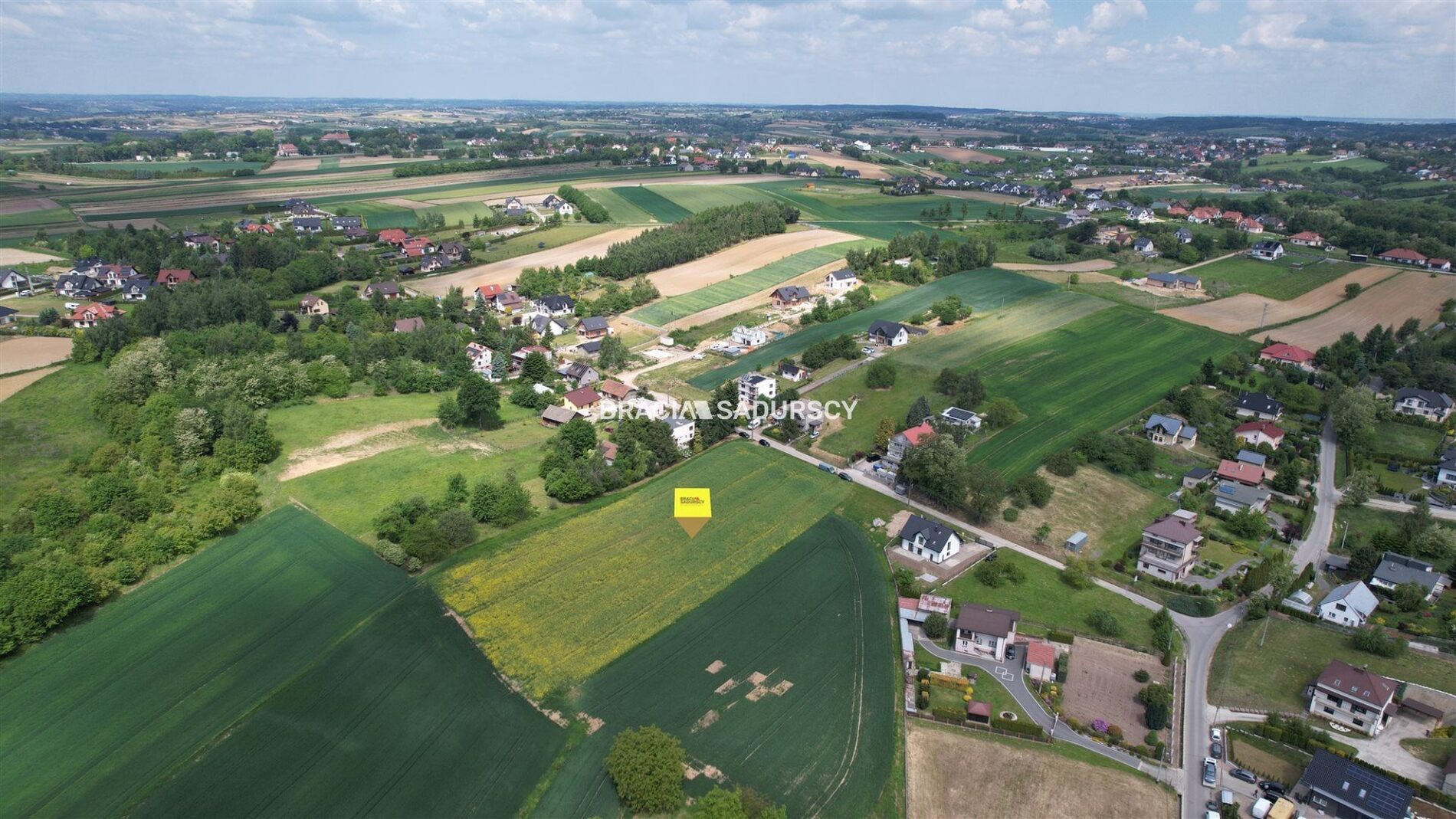 Działka na sprzedaż Kraków Wzgórza Krzesławickie, Łuczanowice Braci Polskich