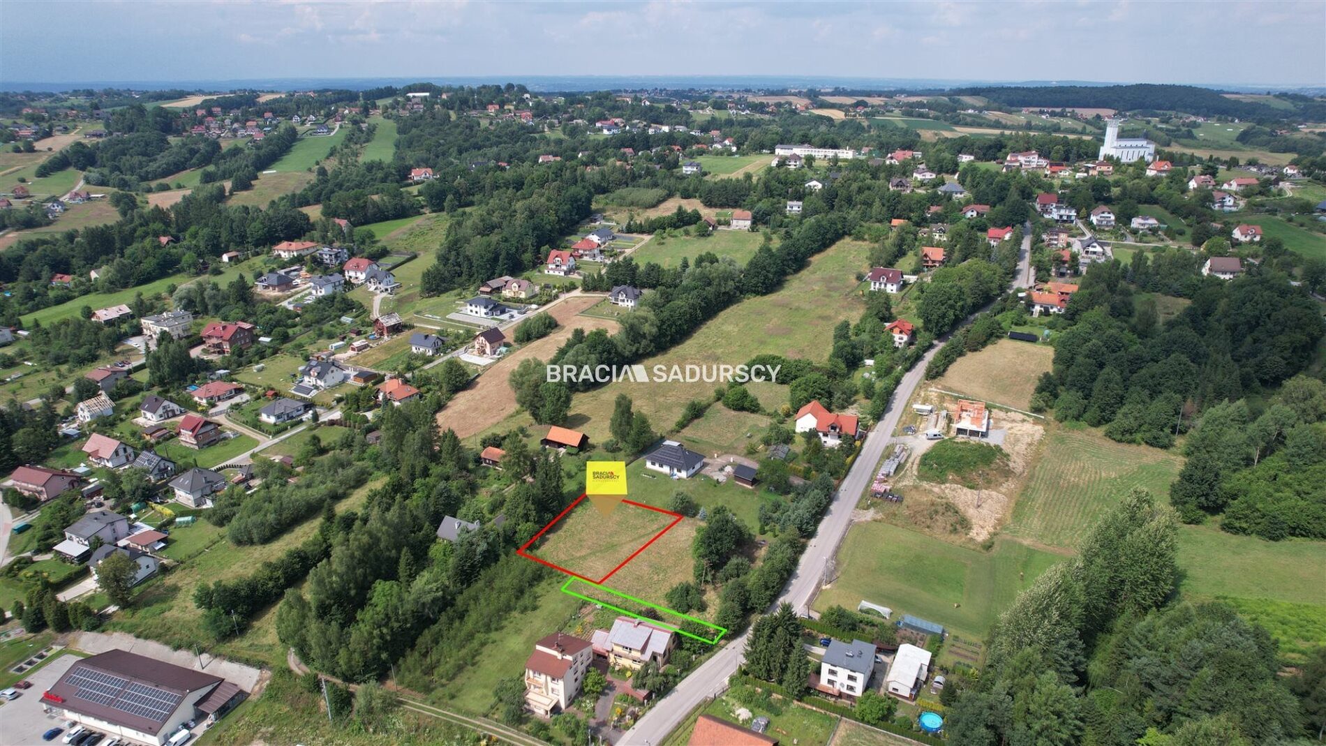 Działka na sprzedaż Kalwaria Zebrzydowska (gw) Leńcze 