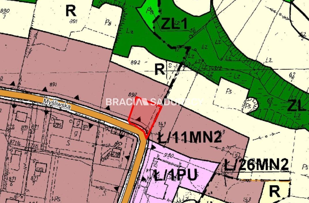 Działka na sprzedaż Siepraw Siepraw 