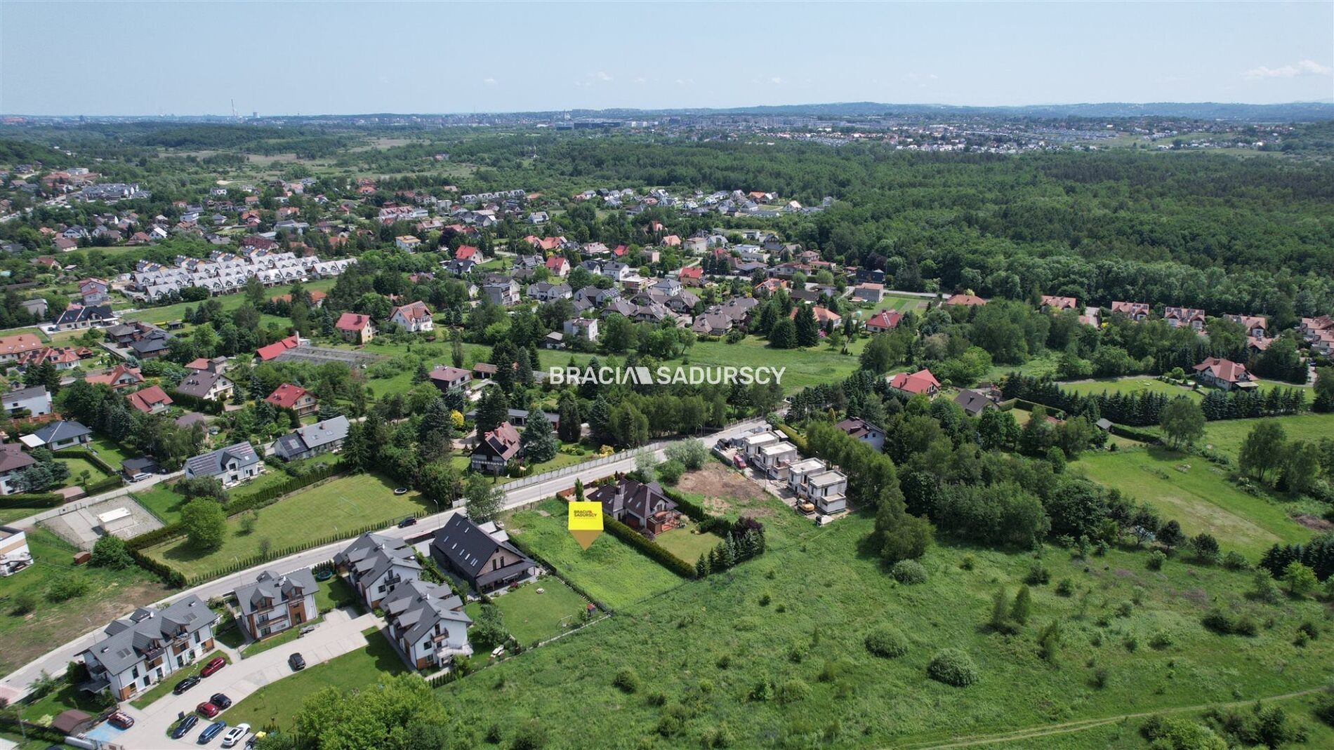 Działka na sprzedaż Kraków Dębniki, Kostrze Tyniecka