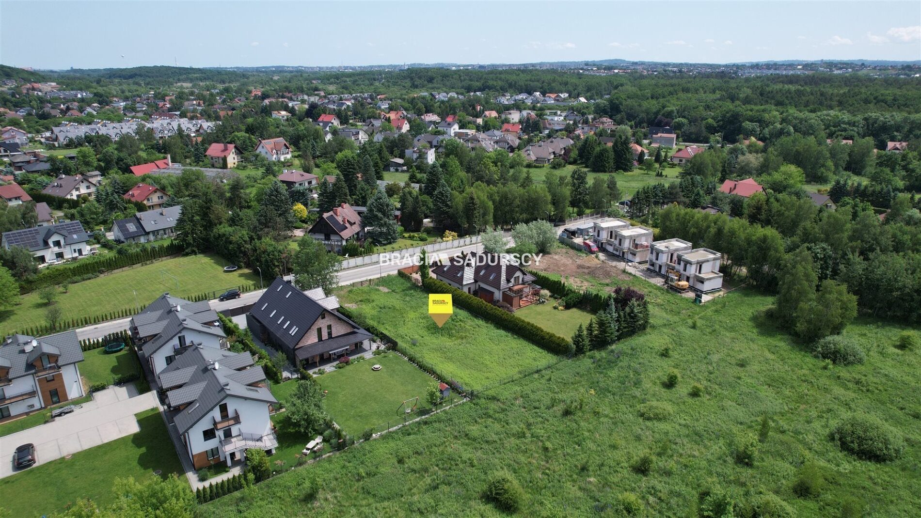 Działka na sprzedaż Kraków Dębniki, Kostrze Tyniecka
