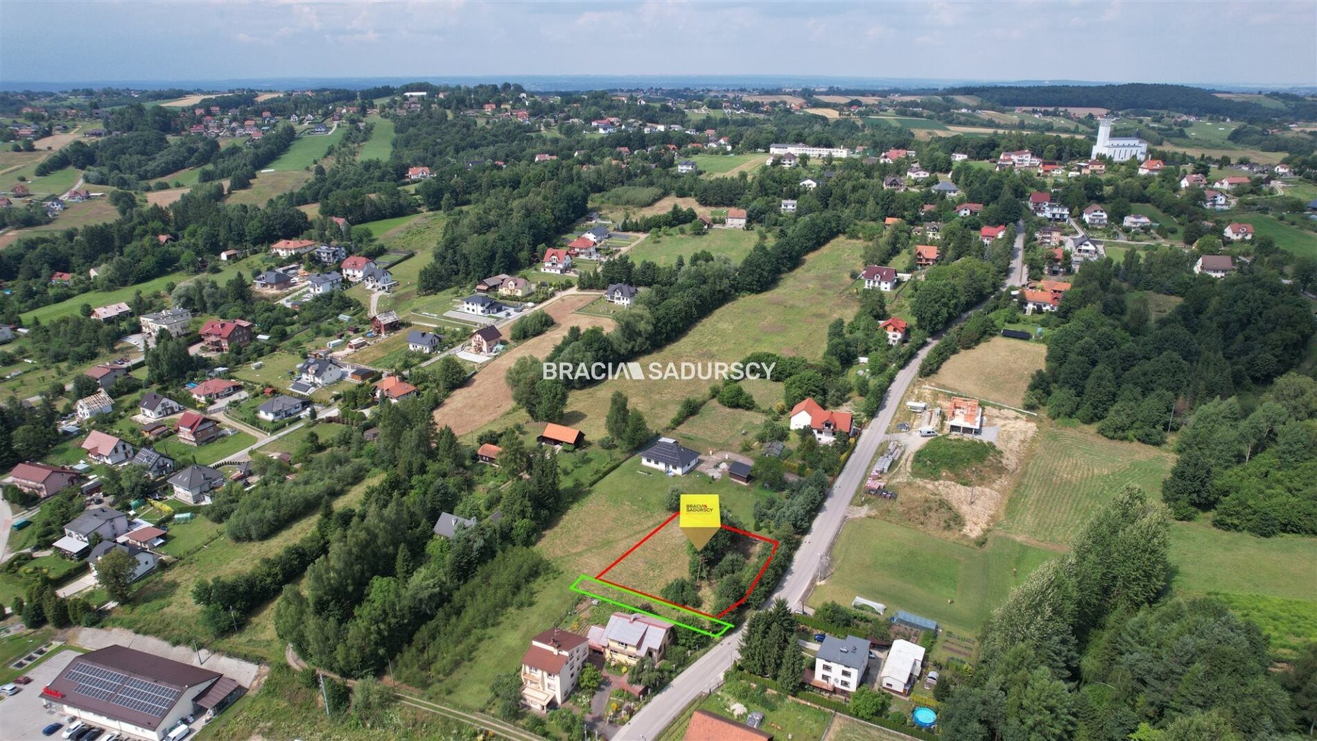 Działka na sprzedaż Kalwaria Zebrzydowska (gw) Leńcze 