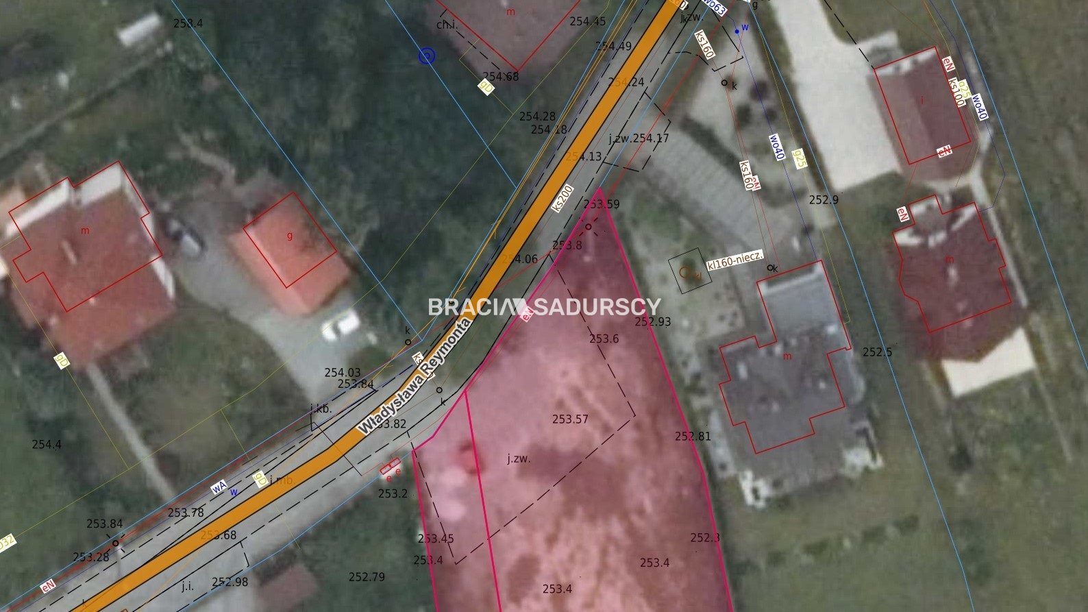 Działka na sprzedaż Krzeszowice  Władysława Reymonta