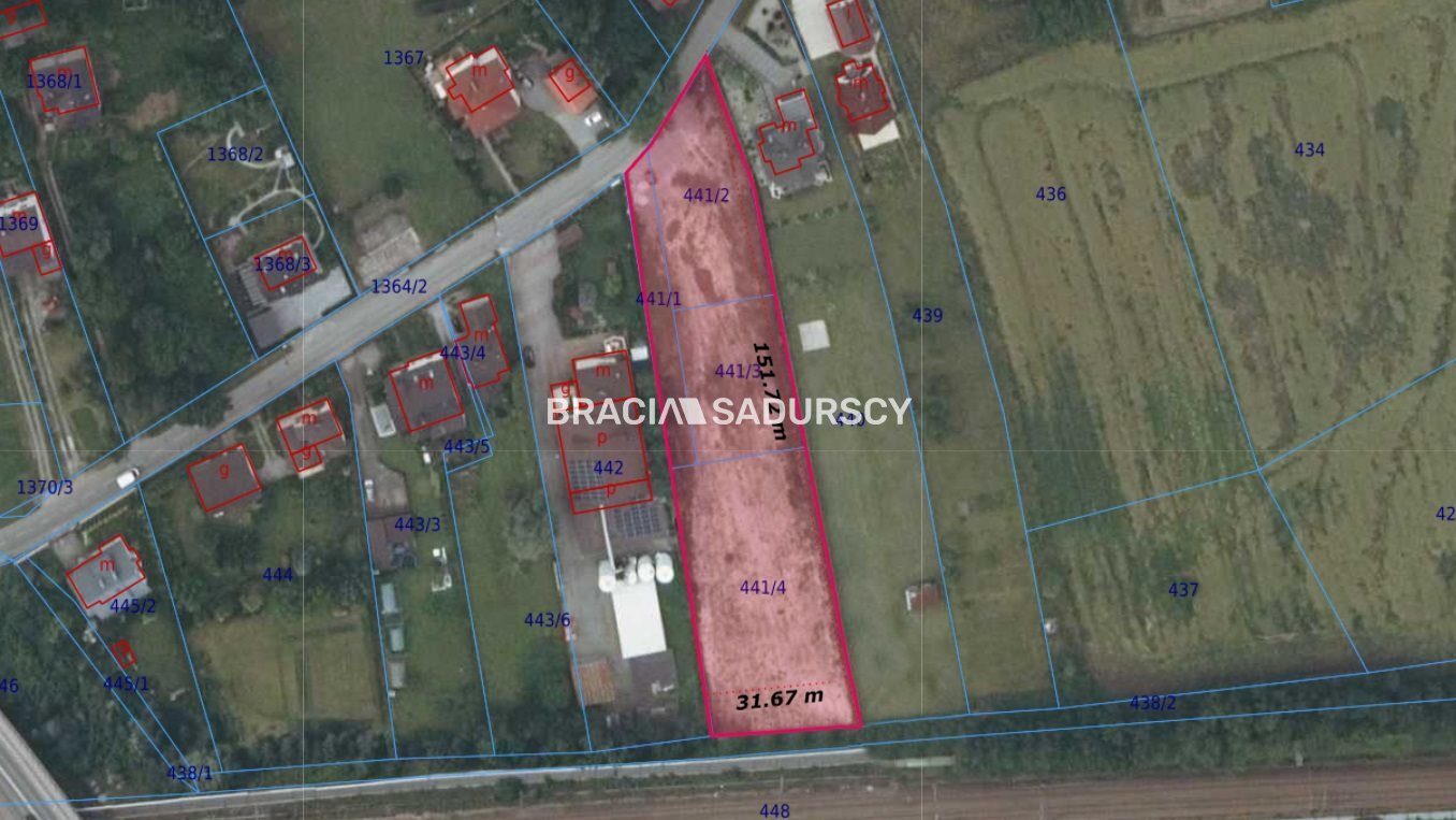 Działka na sprzedaż Krzeszowice  Władysława Reymonta