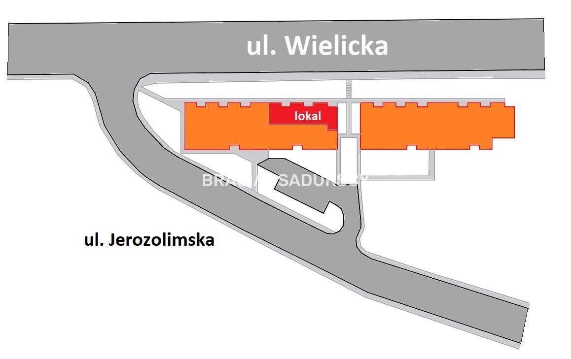 Lokal na wynajem Kraków Podgórze, Stare Podgórze Wielicka