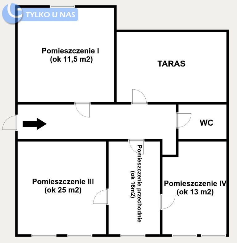 Lokal na wynajem KRAKÓW DĘBNIKI Zamkowa