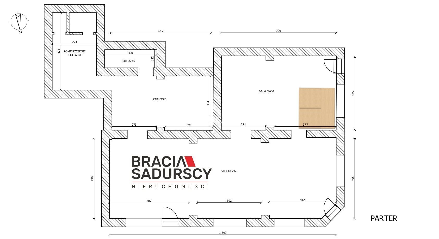 Lokal na wynajem Tarnów m. Tarnów, Centrum Rybna