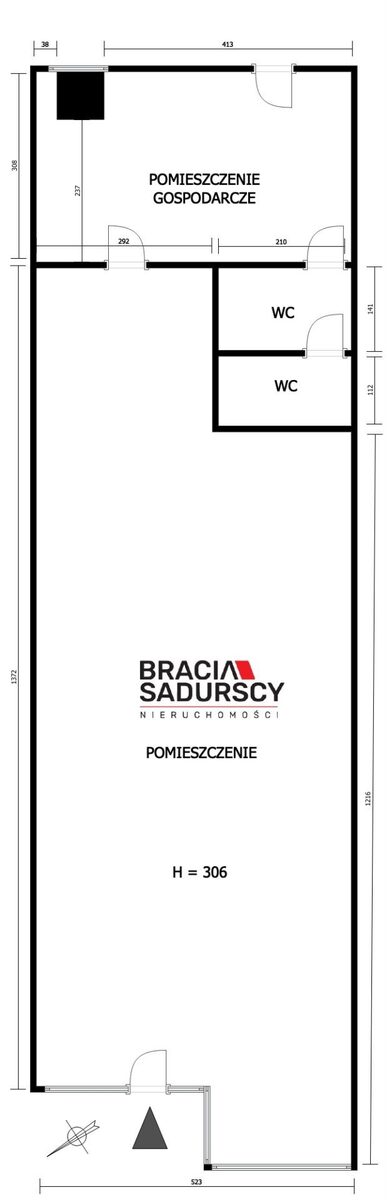 Lokal na wynajem Kraków Podgórze Duchackie, Wola Duchacka Turniejowa