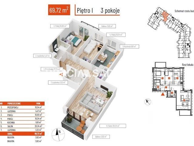 Mieszkanie na sprzedaż Kraków Bieżanów-Prokocim, Prokocim Teligi
