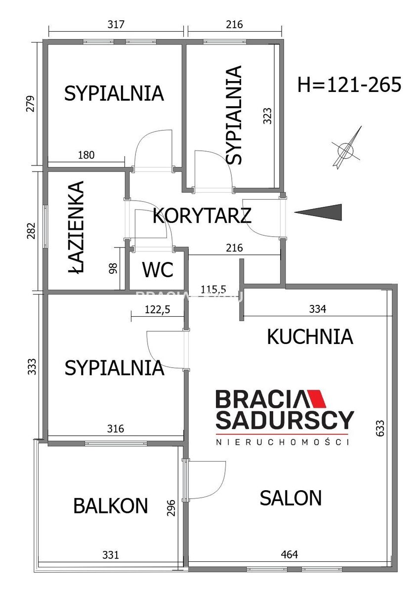 Mieszkanie na sprzedaż Kraków Prądnik Biały, Prądnik Biały Józefa Chełmońskiego