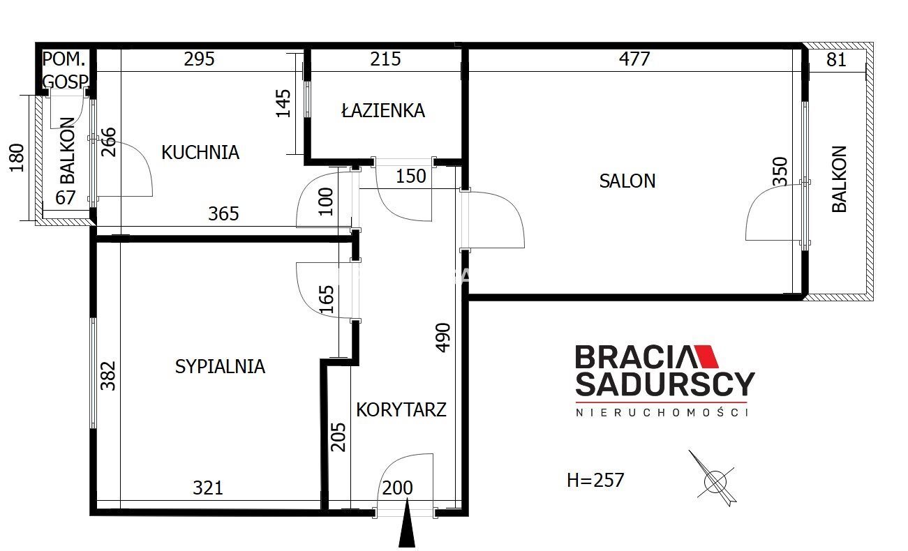 Mieszkanie na sprzedaż Kraków Grzegórzki, Osiedle Oficerskie Brodowicza