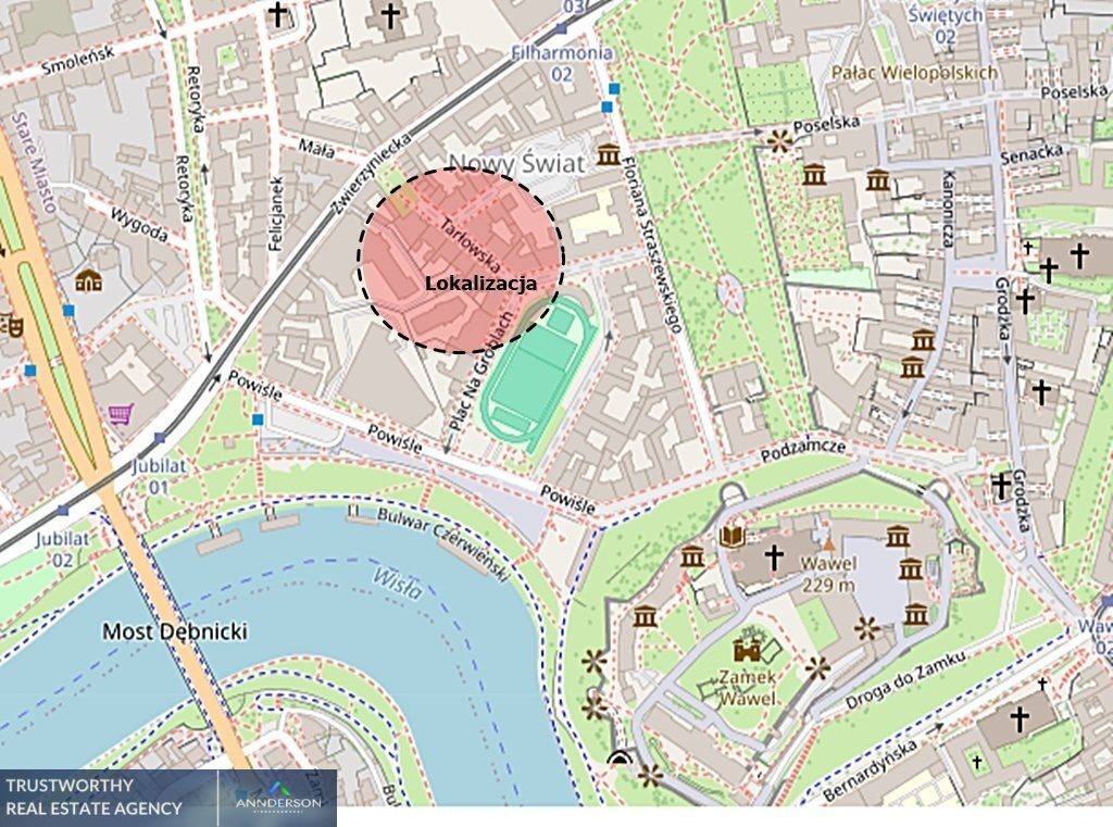 Mieszkanie na sprzedaż KRAKÓW STARE MIASTO Tenczyńska